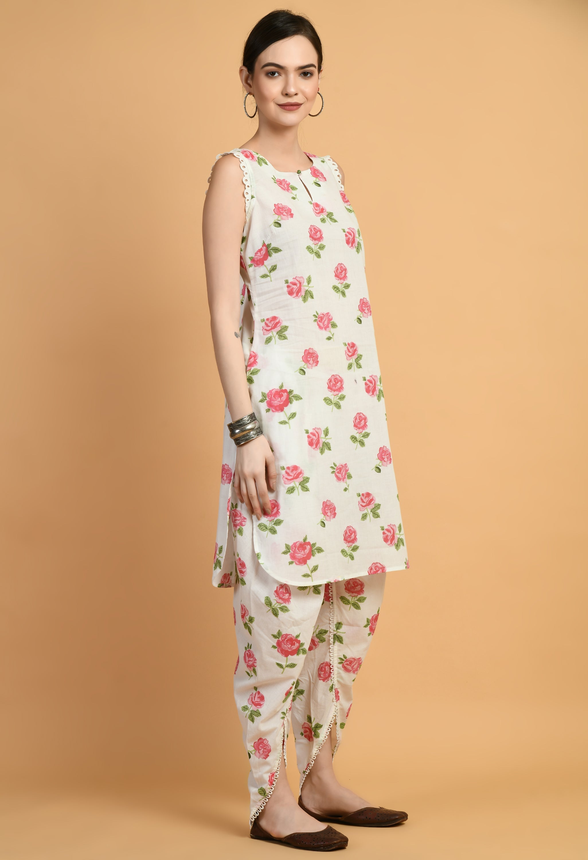 Gulabo Cotton Dhoti Set | Women Dhoti Kurtas online